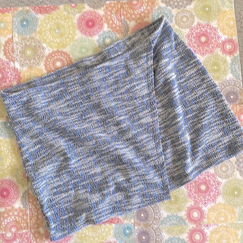 Wild Fable Gingham Textured Skirt